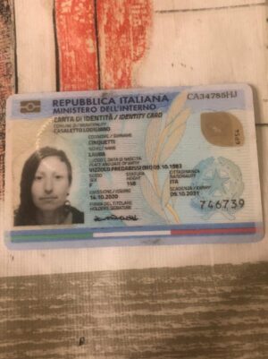 Buy fake Italian ID card online