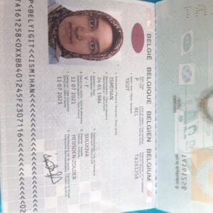 Belgium Passport